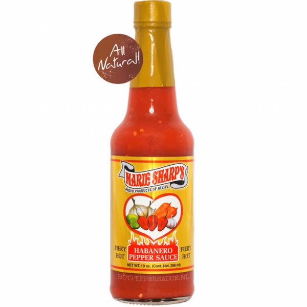 Fiery Habanero Hot Pepper Sauce 296ml - Marie Sharps