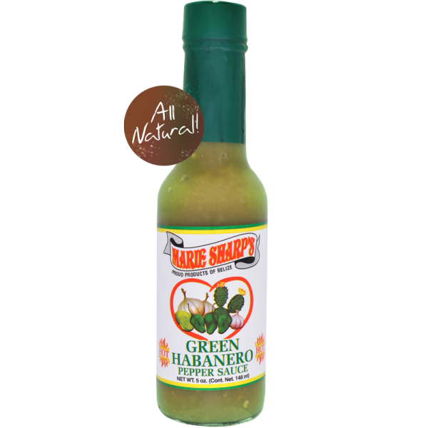 Green Cactus Habanero Pepper Sauce 148ml - Marie Sharps