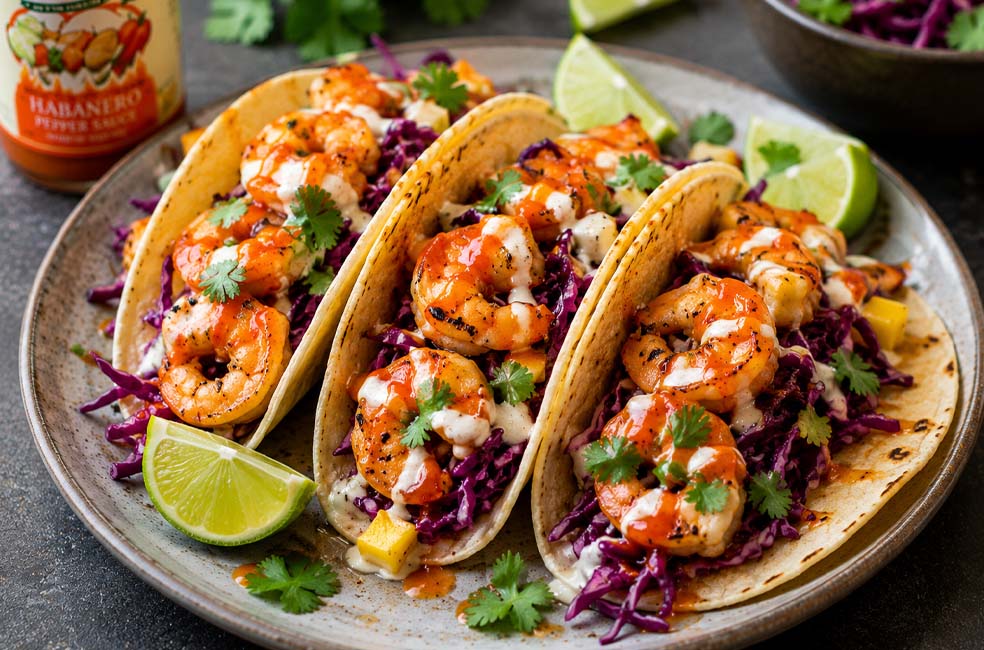 Marie Sharp’s Garnalen Taco’s | Pittig en Makkelijk Recept